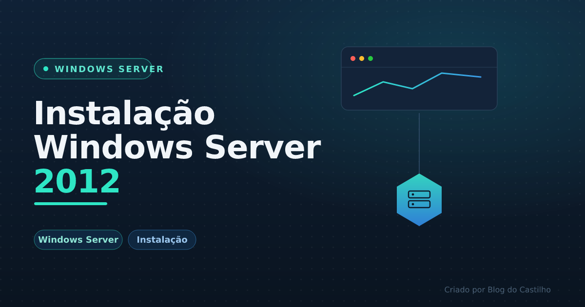 Instalação do Windows Server 2012