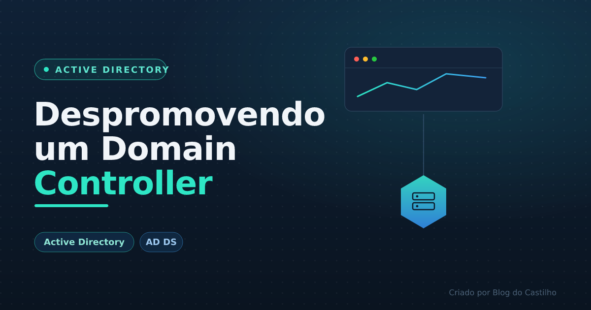 Despromovendo um Domain Controller