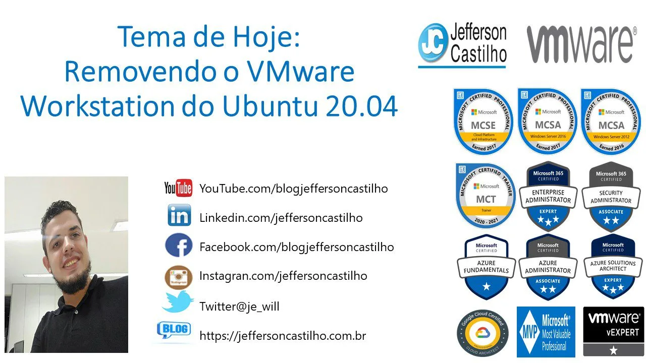 Removendo o VMware Workstation do Ubuntu 20.04