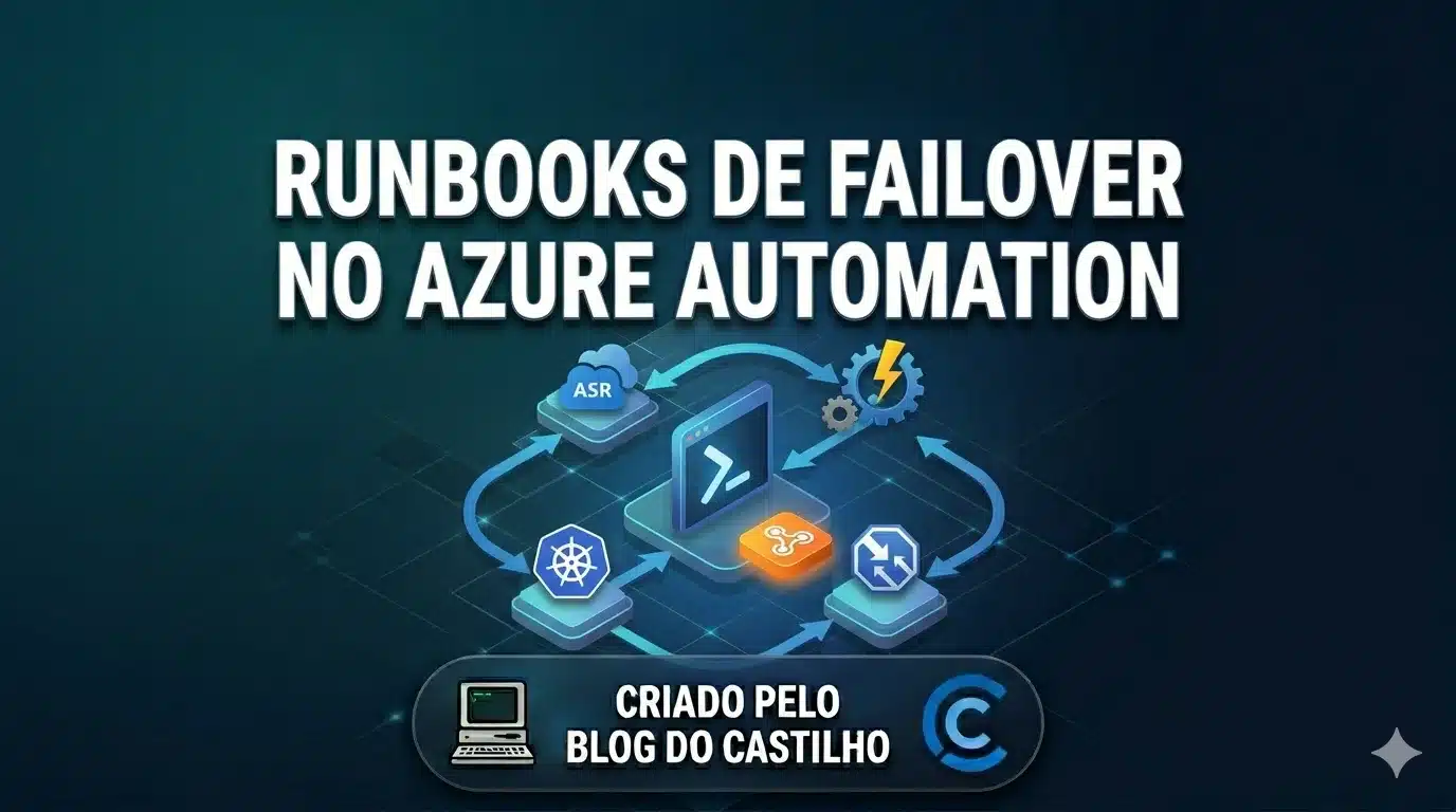 Runbooks de Failover no Azure Automation