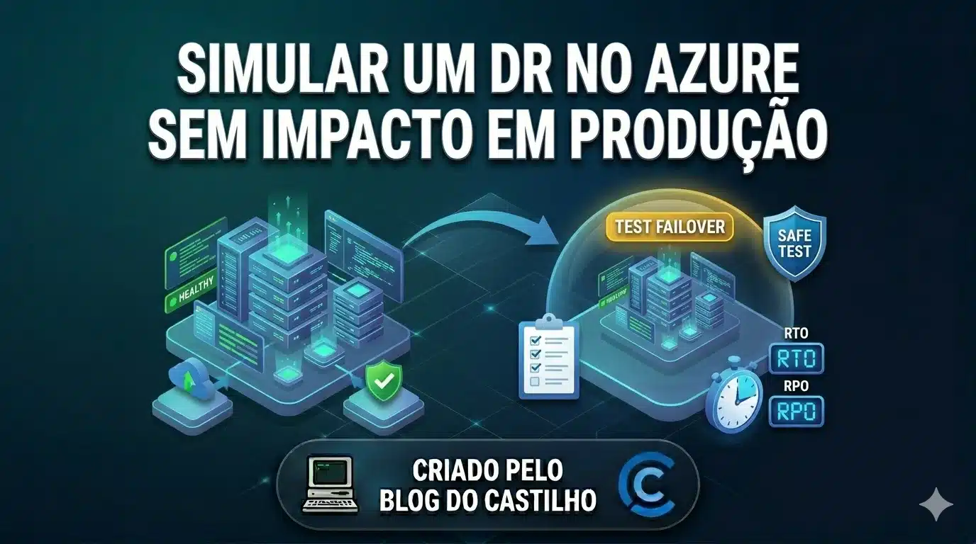 Simular um DR no Azure sem Impacto em Produção