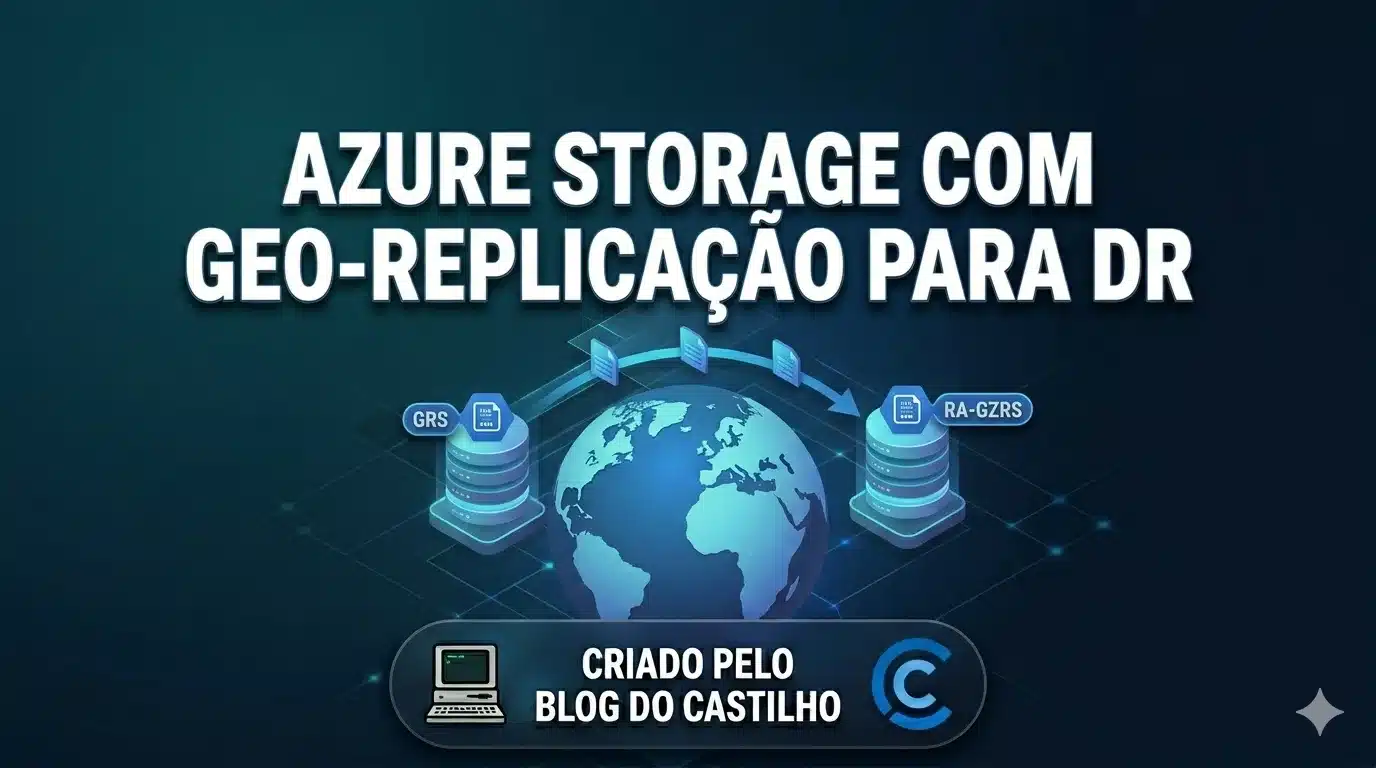 Azure Storage com Geo-Replicação para DR