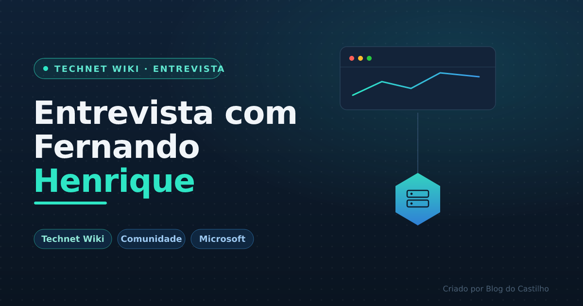 Technet Wiki Brasil – Entrevista com Fernando Henrique