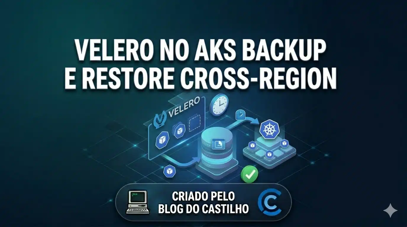 Velero no AKS para Backup e Restore Cross-Region
