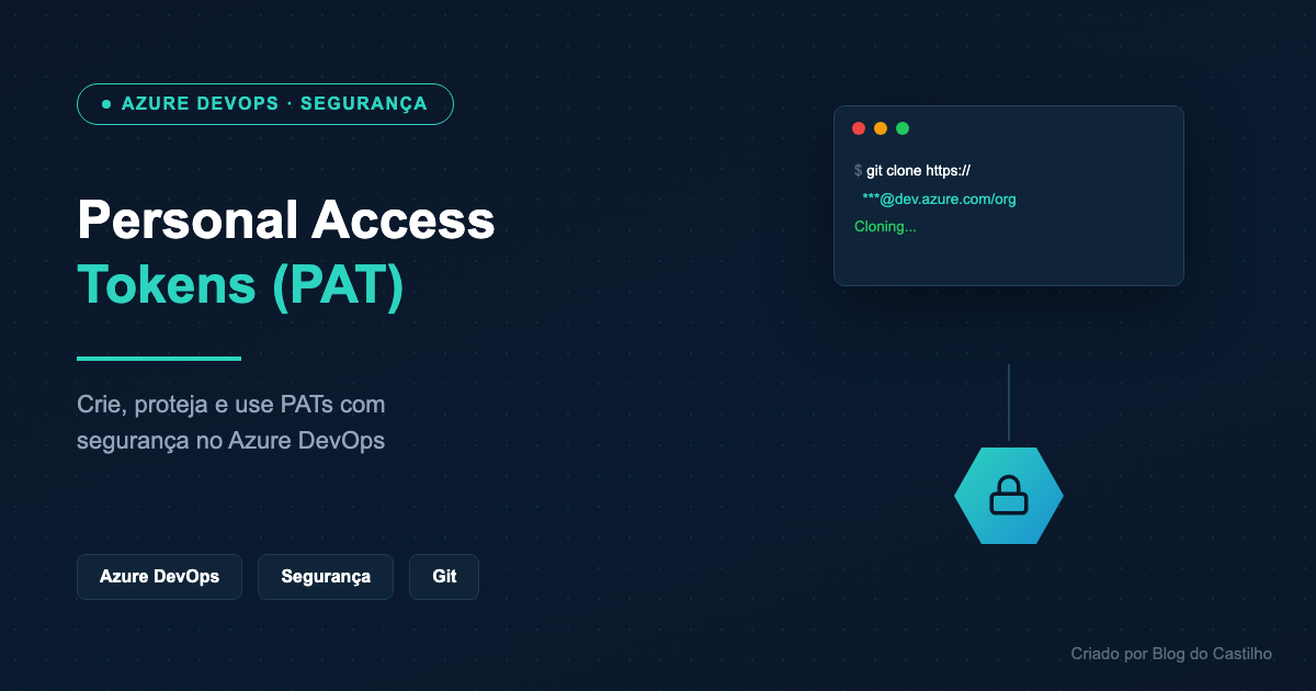 Personal Access Tokens no Azure DevOps